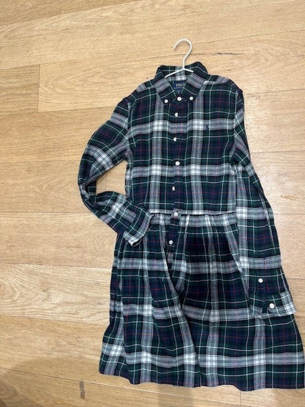 Ralph Lauren girls plaid dress size 12